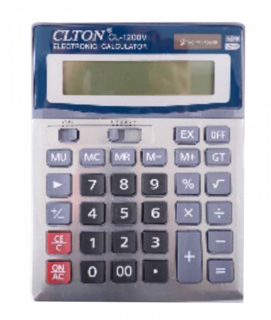 Calculator 12 DIGITI solar baterii