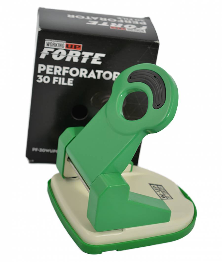 Perforator metalic 30 file W-UP FORTE VERDE