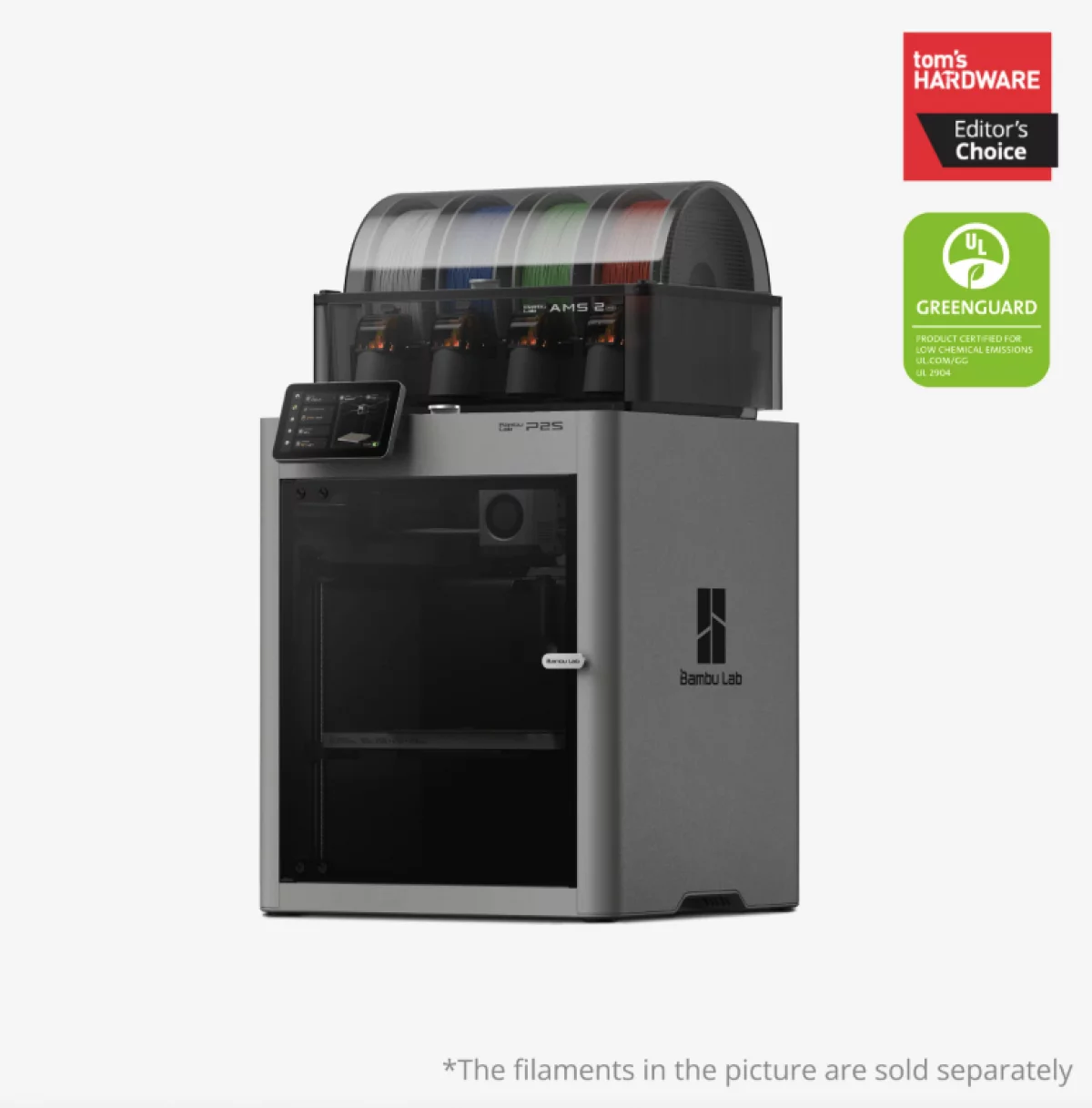 Bambu Lab P2S Combo cu AMS 2 Pro – Imprimantă 3D Multicolor cu Sistem Multifilament AMS 2 Pro