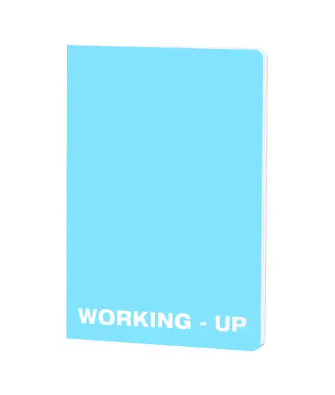 Caiet Matematica, A5, WorkingUp, coperta plastic, 48file, hartie 60gr, ALBASTRU PASTEL