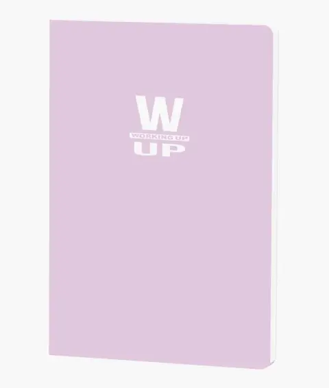 Caiet Velin, A4 Studentesc, WorkingUp, coperta plastic, 60 file, hartie 60gr, Mov Pastel