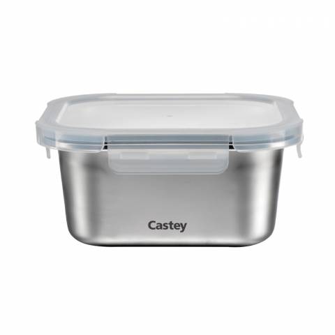 Caserola ermetica 1450 ml pentru microunde si frigider Castey premium