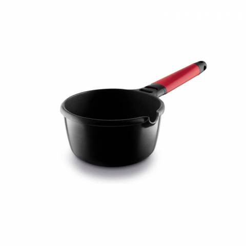 Cratita inductie 20 cm antiaderenta maner rosu premium